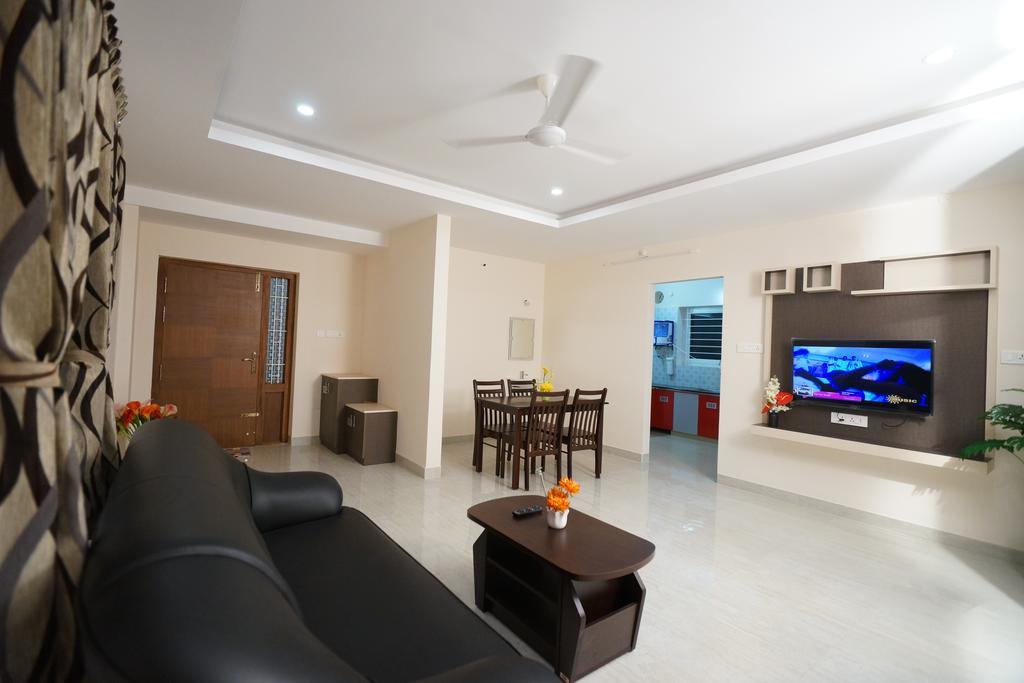 กฤษณา ไวบ์ เซอร์วิซ อพาร์ตเมนต์ Apartment Tiruchirappalli ภายนอก รูปภาพ